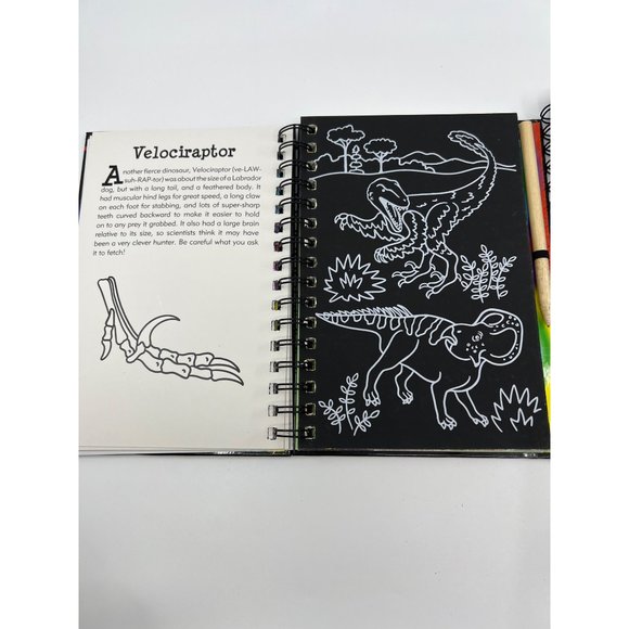 Scratch & Sketch Dinosaur Bundle of Two - Picture 6 of 8